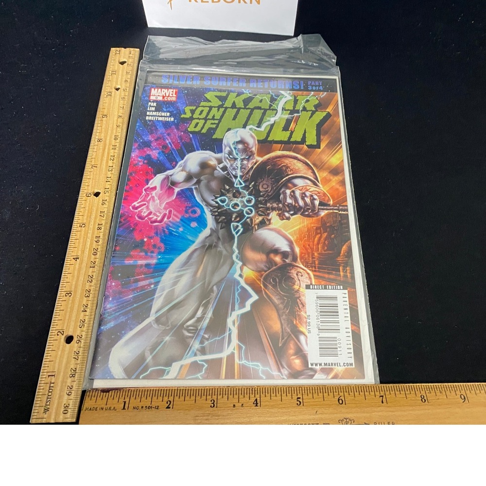 Silver Surfer Returns Part‎ 1 Skaarl Son of Hulk Marvel Comic Book 2007 Direct